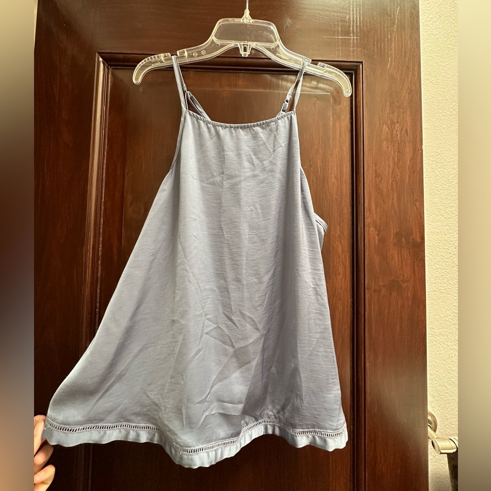 Anthropologie Silk Halter Top